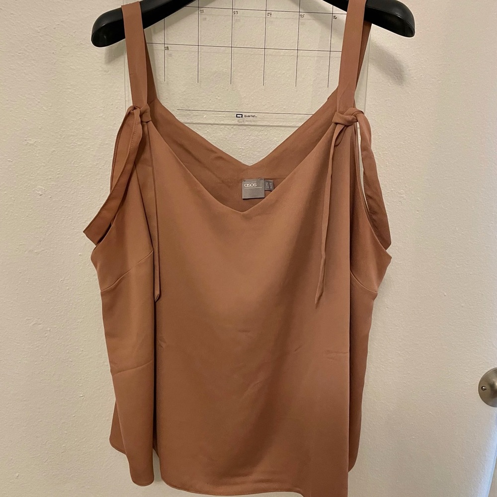 NWOT mauve Asos tank